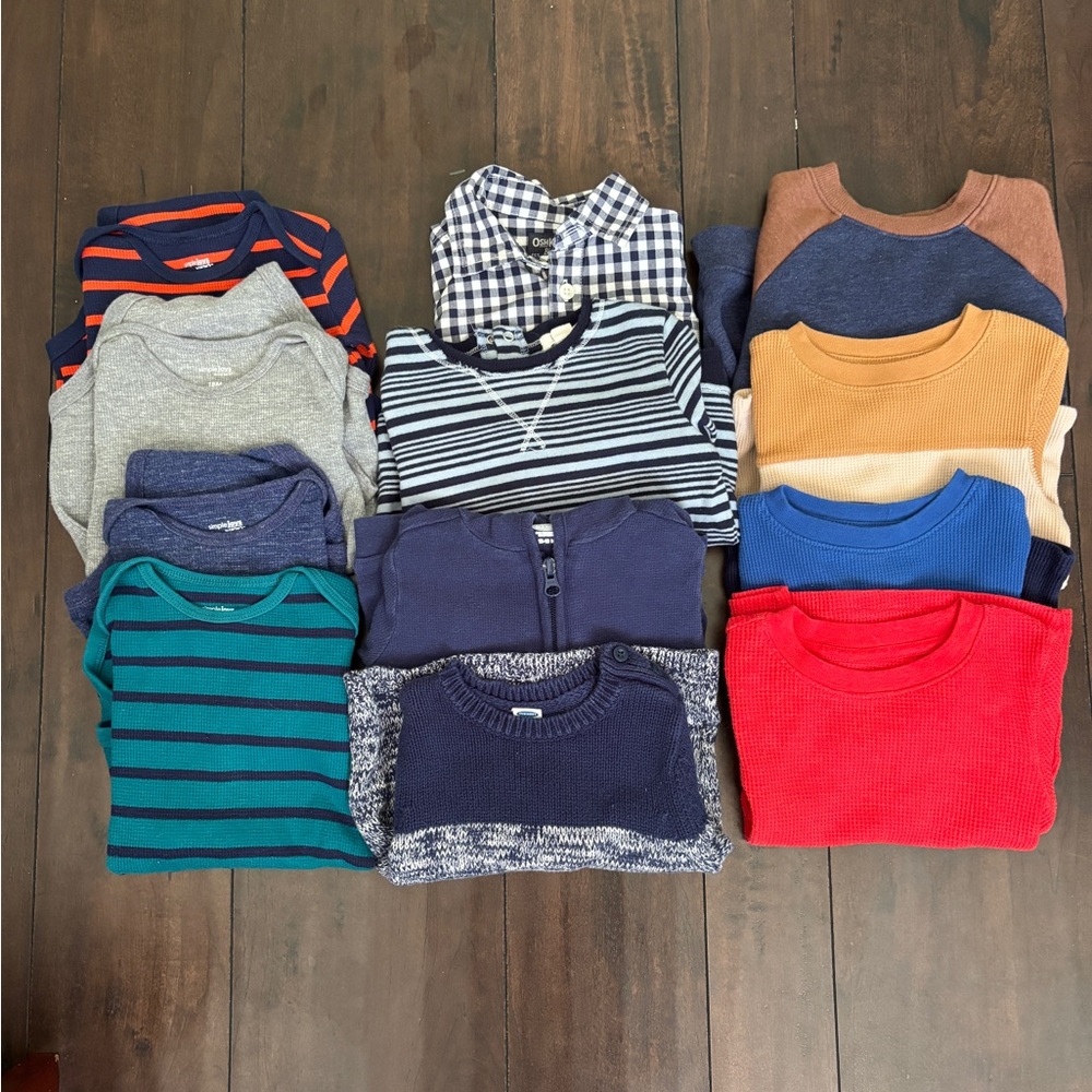 18m long sleeve bundle